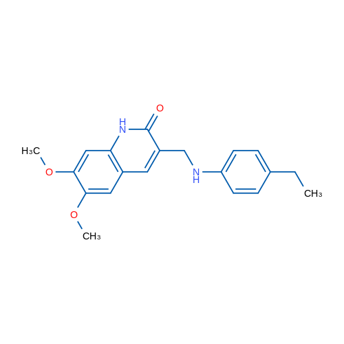 3-{[(4-ethylphenyl)amino]methyl}-6,7-dimethoxy-1,2-dihydroquinolin-2-one 1g