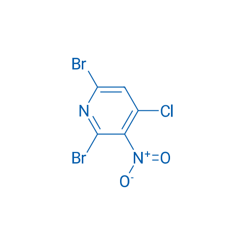 2,6-Dibromo-4-chloro-3-nitropyridine 100mg