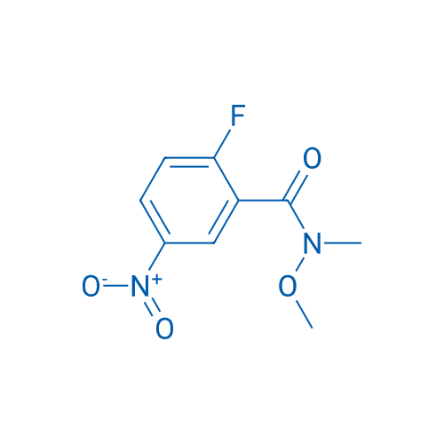 2-Fluoro-N-methoxy-N-methyl-5-nitrobenzamide 1g