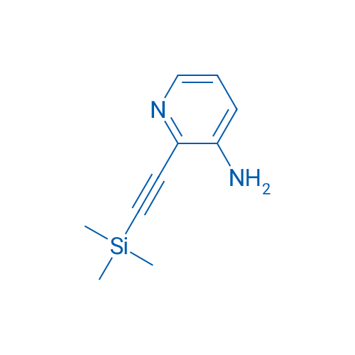 2-((Trimethylsilyl)ethynyl)pyridin-3-amine 100mg