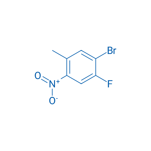1-Bromo-2-fluoro-5-methyl-4-nitrobenzene 25g