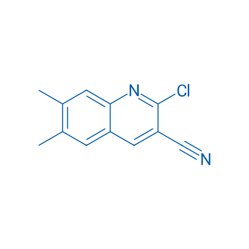 2-Chloro-6,7-dimethylquinoline-3-carbonitrile 1g