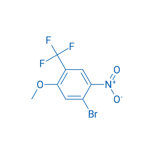 1-Bromo-5-methoxy-2-nitro-4-(trifluoromethyl)benzene 100mg