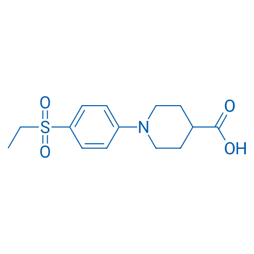 1-(4-(Ethylsulfonyl)phenyl)piperidine-4-carboxylic acid 1g