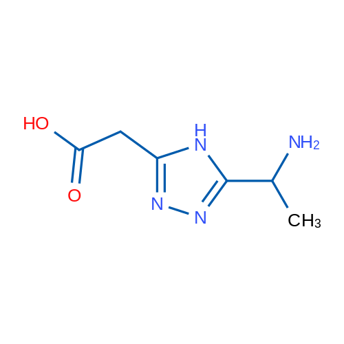 2-(5-(1-Aminoethyl)-4H-1,2,4-triazol-3-yl)acetic acid 1g
