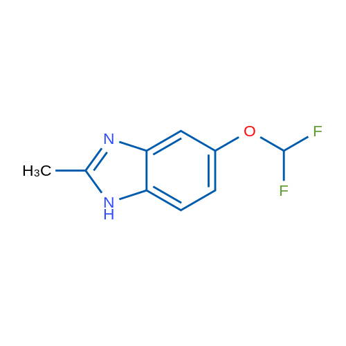 5-(Difluoromethoxy)-2-methyl-1H-benzo[d]imidazole 1g
