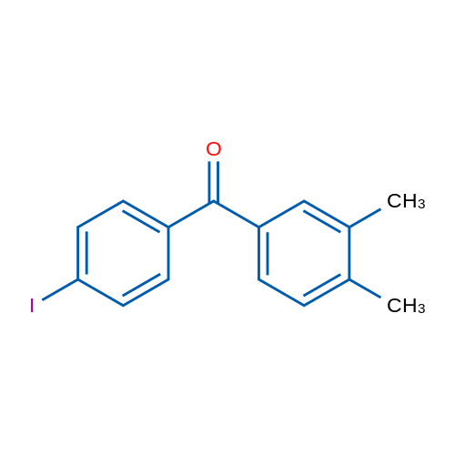 (3,4-Dimethylphenyl)(4-iodophenyl)methanone 5g