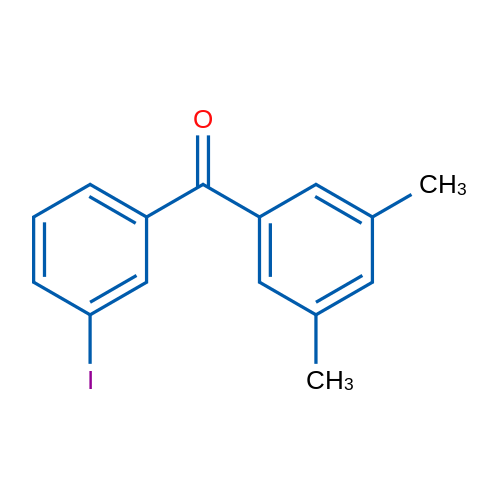 (3,5-Dimethylphenyl)(3-iodophenyl)methanone 5g