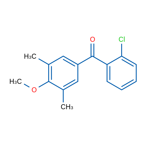 (2-Chlorophenyl)(4-methoxy-3,5-dimethylphenyl)methanone 5g