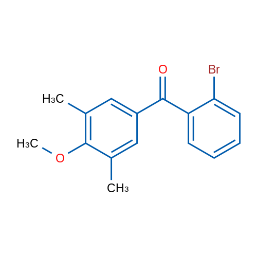 (2-Bromophenyl)(4-methoxy-3,5-dimethylphenyl)methanone 1g