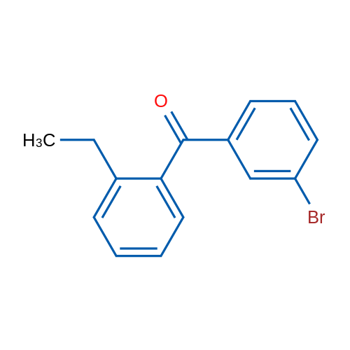 (3-Bromophenyl)(2-ethylphenyl)methanone 5g