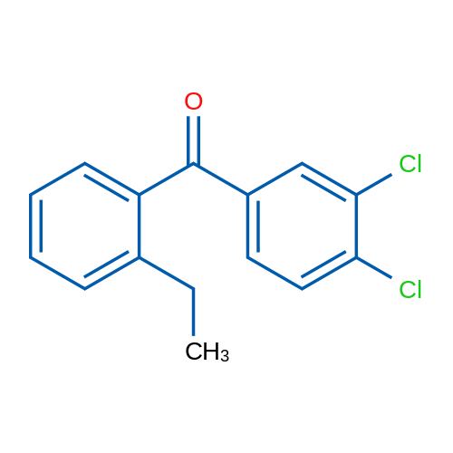 (3,4-Dichlorophenyl)(2-ethylphenyl)methanone 5g