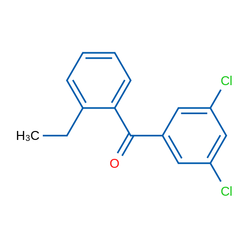 (3,5-Dichlorophenyl)(2-ethylphenyl)methanone 1g