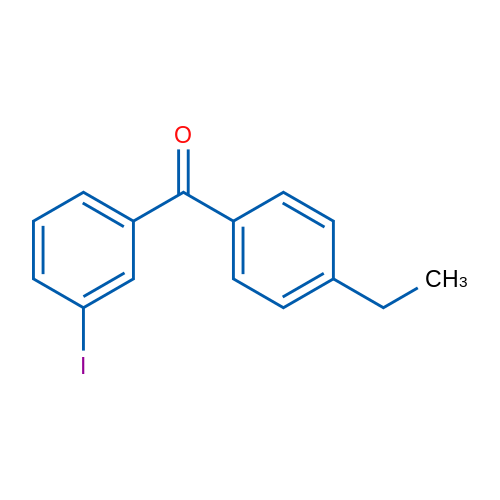 (4-Ethylphenyl)(3-iodophenyl)methanone 1g
