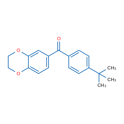 (4-(tert-Butyl)phenyl)(2,3-dihydrobenzo[b][1,4]dioxin-6-yl)methanone 1g