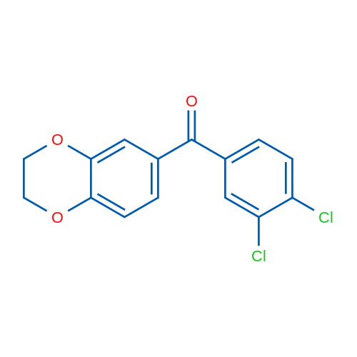 (3,4-Dichlorophenyl)(2,3-dihydrobenzo[b][1,4]dioxin-6-yl)methanone 5g