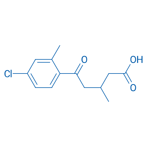 5-(4-Chloro-2-methylphenyl)-3-methyl-5-oxopentanoic acid 1g