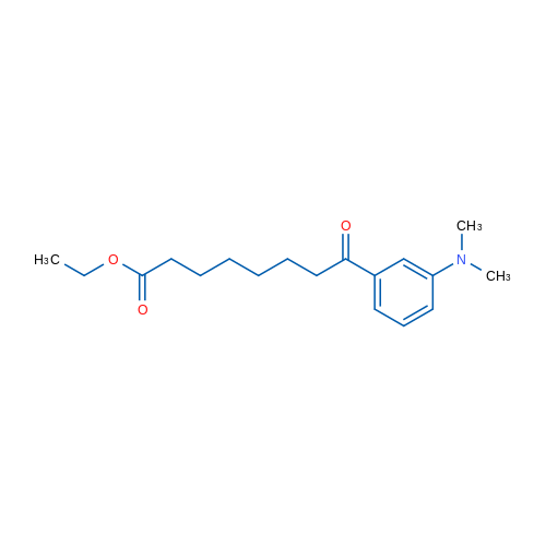 Ethyl 8-(3-(dimethylamino)phenyl)-8-oxooctanoate 1g