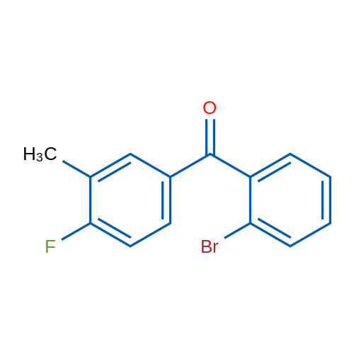 (2-Bromophenyl)(4-fluoro-3-methylphenyl)methanone 1g
