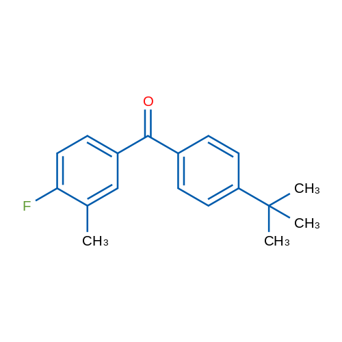 (4-(tert-Butyl)phenyl)(4-fluoro-3-methylphenyl)methanone 5g