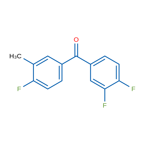 (3,4-Difluorophenyl)(4-fluoro-3-methylphenyl)methanone 5g