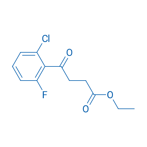 Ethyl 4-(2-chloro-6-fluorophenyl)-4-oxobutanoate 1g
