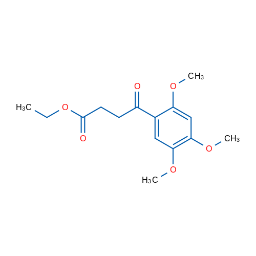 Ethyl 4-oxo-4-(2,4,5-trimethoxyphenyl)butanoate 1g