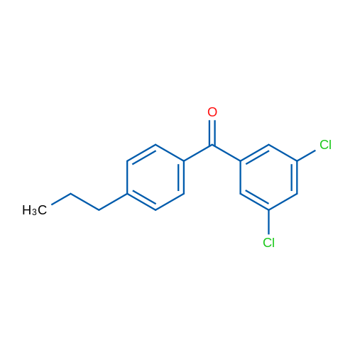 (3,5-Dichlorophenyl)(4-propylphenyl)methanone 5g