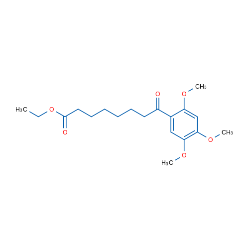 Ethyl 8-oxo-8-(2,4,5-trimethoxyphenyl)octanoate 1g