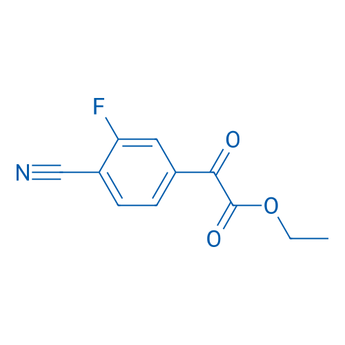 Ethyl 2-(4-cyano-3-fluorophenyl)-2-oxoacetate 1g