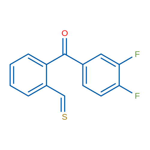 2-(3,4-Difluorobenzoyl)benzothialdehyde 5g