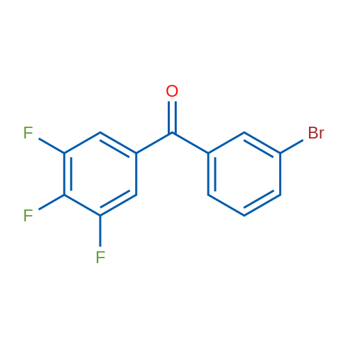 (3-Bromophenyl)(3,4,5-trifluorophenyl)methanone 5g