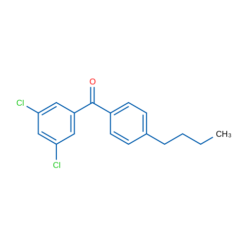 (4-Butylphenyl)(3,5-dichlorophenyl)methanone 5g