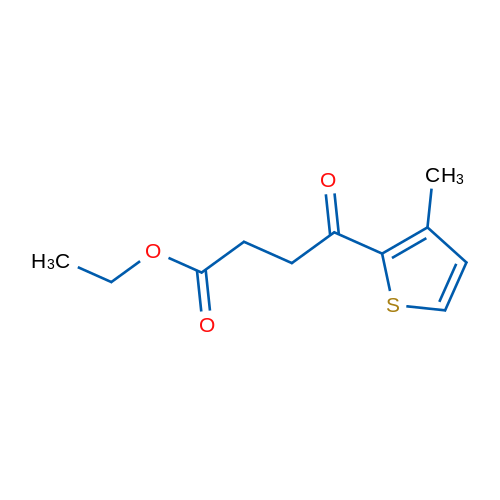 Ethyl 4-(3-methylthiophen-2-yl)-4-oxobutanoate 1g