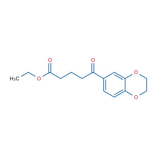 Ethyl 5-(2,3-dihydrobenzo[b][1,4]dioxin-6-yl)-5-oxopentanoate 1g