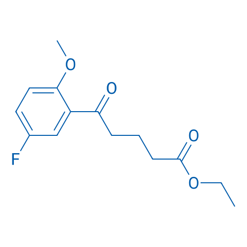 Ethyl 5-(5-fluoro-2-methoxyphenyl)-5-oxopentanoate 1g