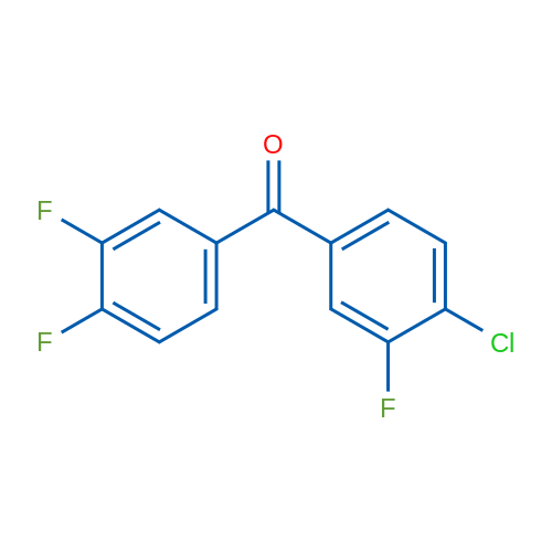 (4-Chloro-3-fluorophenyl)(3,4-difluorophenyl)methanone 5g