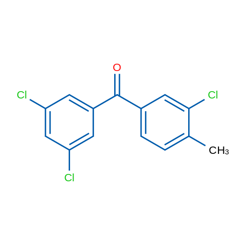 (3-Chloro-4-methylphenyl)(3,5-dichlorophenyl)methanone 1g