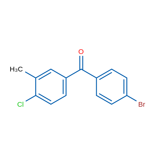 (4-Bromophenyl)(4-chloro-3-methylphenyl)methanone 1g