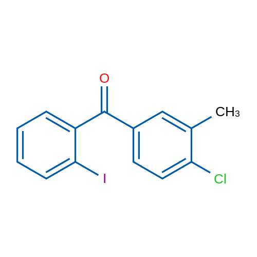 (4-Chloro-3-methylphenyl)(2-iodophenyl)methanone 5g