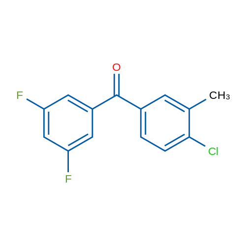 (4-Chloro-3-methylphenyl)(3,5-difluorophenyl)methanone 5g