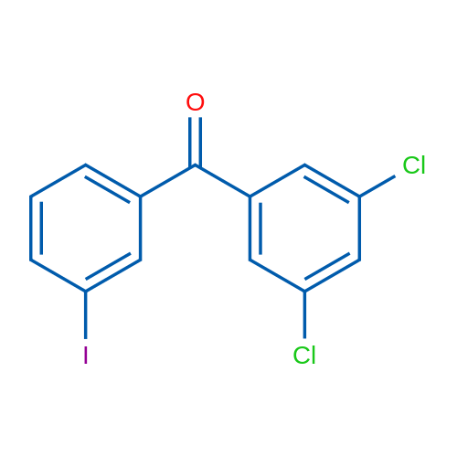 (3,5-Dichlorophenyl)(3-iodophenyl)methanone 5g