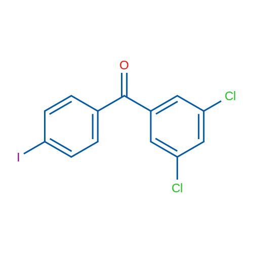 (3,5-Dichlorophenyl)(4-iodophenyl)methanone 1g
