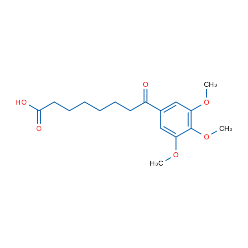 8-Oxo-8-(3,4,5-trimethoxyphenyl)octanoic acid 1g