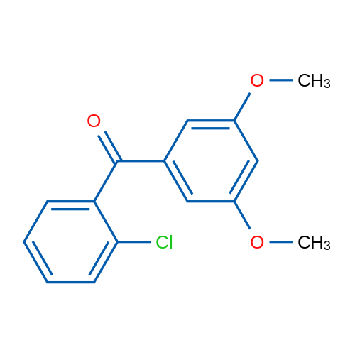 (2-Chlorophenyl)(3,5-dimethoxyphenyl)methanone 1g