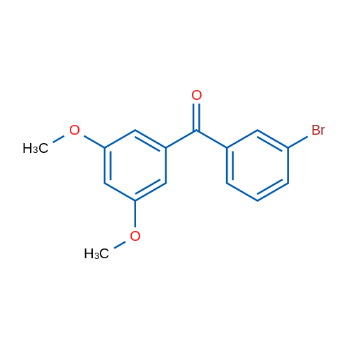 (3-Bromophenyl)(3,5-dimethoxyphenyl)methanone 5g