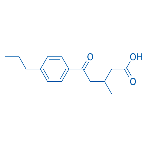 3-Methyl-5-oxo-5-(4-propylphenyl)pentanoic acid 1g