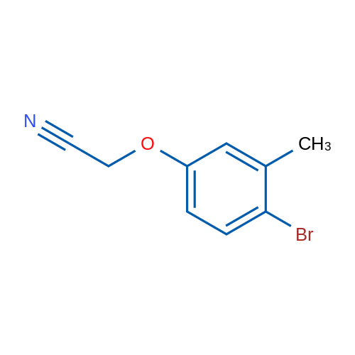 2-(4-Bromo-3-methylphenoxy)acetonitrile 1g