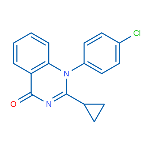 1-(4-Chlorophenyl)-2-cyclopropylquinazolin-4(1H)-one 1g