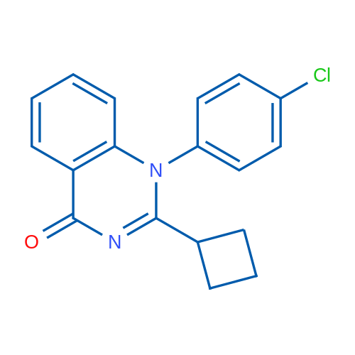 1-(4-Chlorophenyl)-2-cyclobutylquinazolin-4(1H)-one 1g